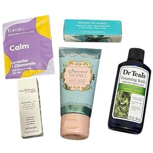 🪷 Dr. Teals, Bath & Body Works, Philosophy, Moroccanoil & Fomin 5 pc Bundle: